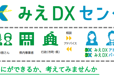 DXに関するお悩み、お気軽にご相談ください！　＜みえDXセンター＞